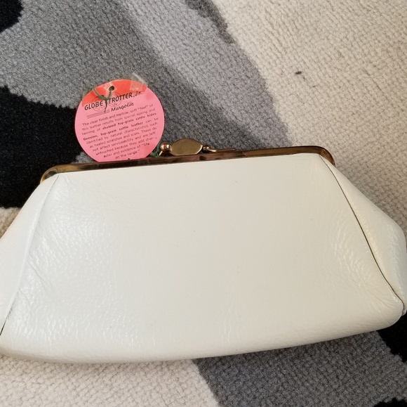 Globe Trotter Leather Clutch***NEW - Picture 1 of 5